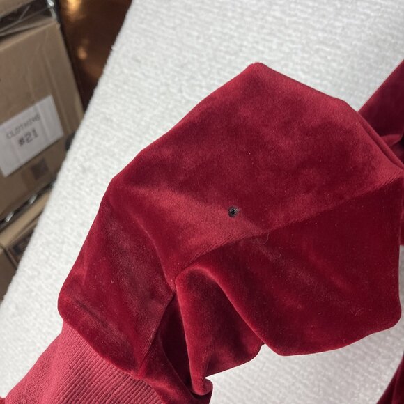 Men's Atelier New Regime ANR x OTH Red Velour Jacket T Shirt Sz L - FW2016 READ* - Picture 14 of 16